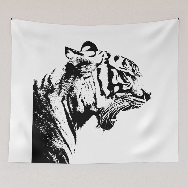 Item preview, Tigre Blanco # 2 B y N designed and sold by GrizzlyVision.