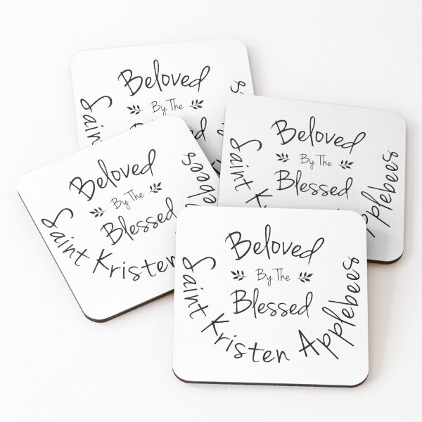 Item preview, The Beloved of the Blesses Saint Kristen Applebees designed and sold by GoldenTrashCan.