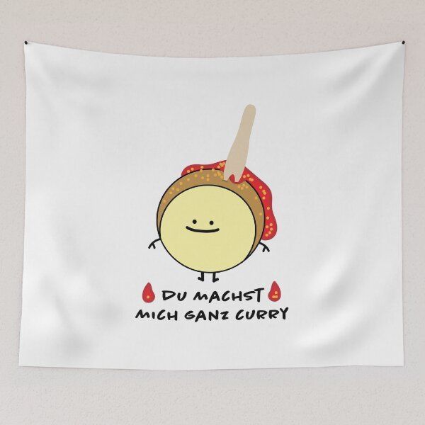Item preview, Funny currywurst designed and sold by spontania.