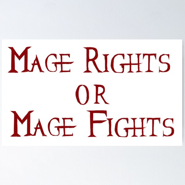 mahariel – Mage Rights or Mage Fights
