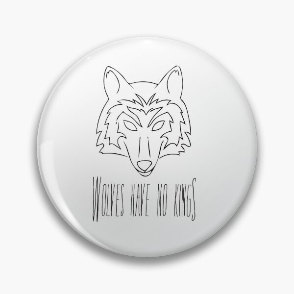 Item preview, Wolves Have No Kings  designed and sold by Silver Lime Studio.