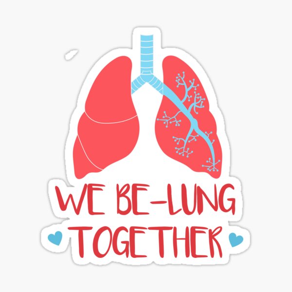 Item preview, We Be-Lung Together  designed and sold by MED ALLEY.