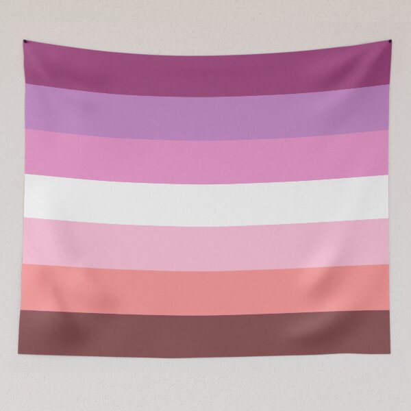 Item preview, Pastel Pink Lesbian Pride Flag designed and sold by fuinur.