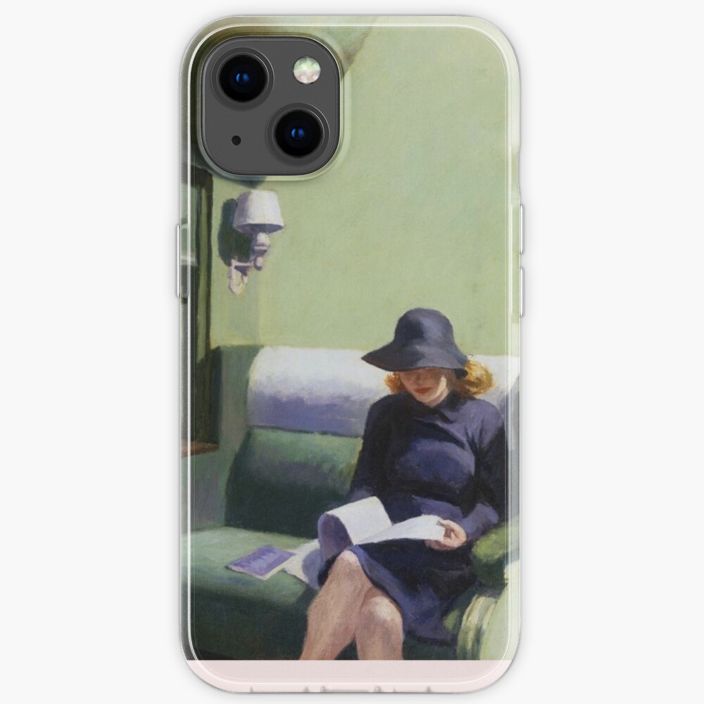 AMERICAN ARTIST. Compartment Car, Edward Hopper. 1938. iPhone Case