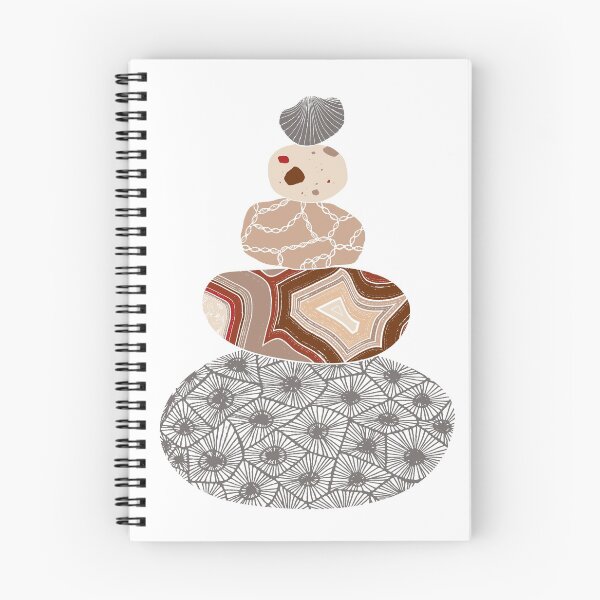 Item preview, Colored Stack of Great Lakes Rocks designed and sold by GreatLakesLocal.