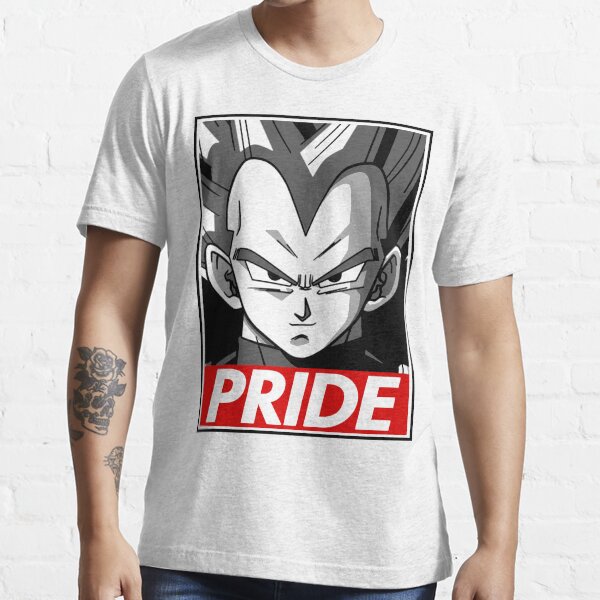Mens Printed T-Shirt Vegeta Pride