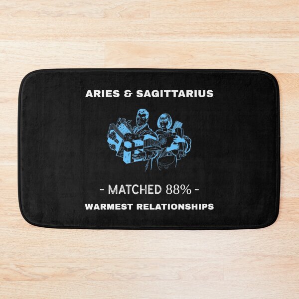 Item preview, Aries & Sagittarius Warmest Relationships designed and sold by fejoa.