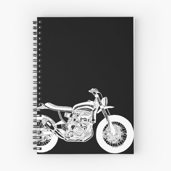Item preview, Motorrad weiss gezeichnet designed and sold by Zwuck.