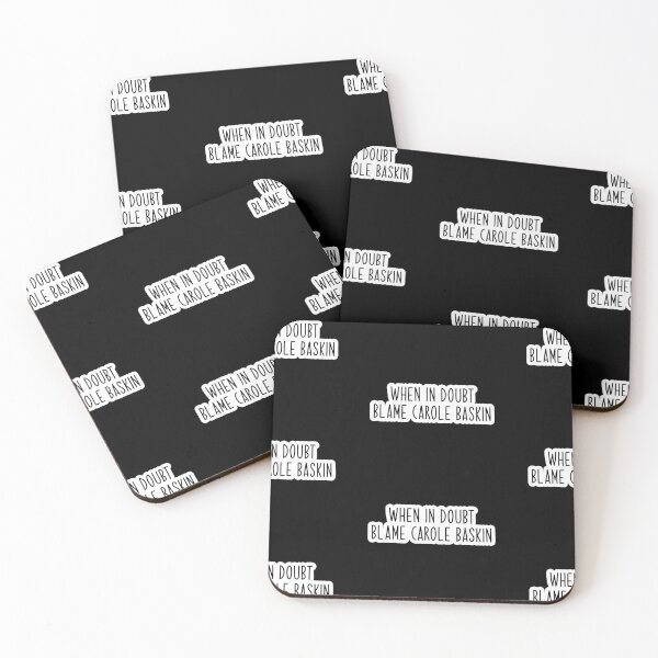 Item preview, When in doubt blame Carole Baskin Popular Meme Speech  designed and sold by mekx.