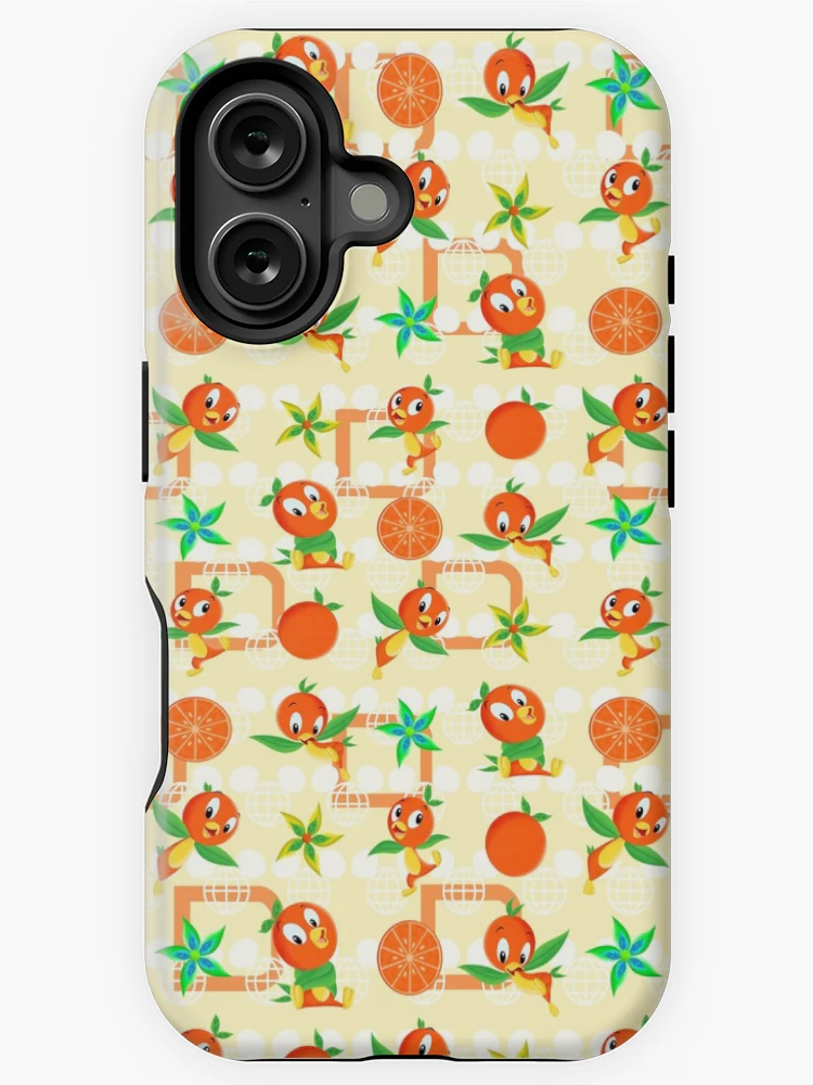 Orange Bird WDW Passholder iPhone 12 13 hot Pro Max D-Tech Disney Case