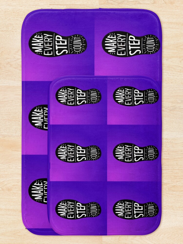 Thumbnail 5 of 6, Bath Mat, Foot step designed and sold by Raju2018.