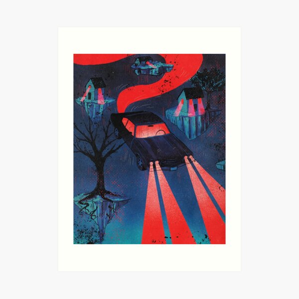 Take a ride Art Print