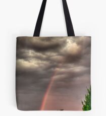 before the storm front hits Tote Bag