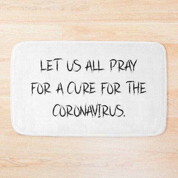 Item preview, let us all pray for a cure for the coronavirus designed and sold by motivation4you.