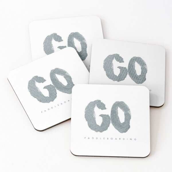 Item preview, GO PADDLEBOARDING - GO - SURFING PADDLE SURF MINIMALIST  designed and sold by Tropical Blood.