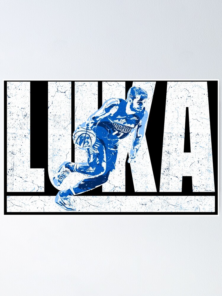 Luka Doncic, grunge art, Dallas Mavericks, NBA, basketball, USA