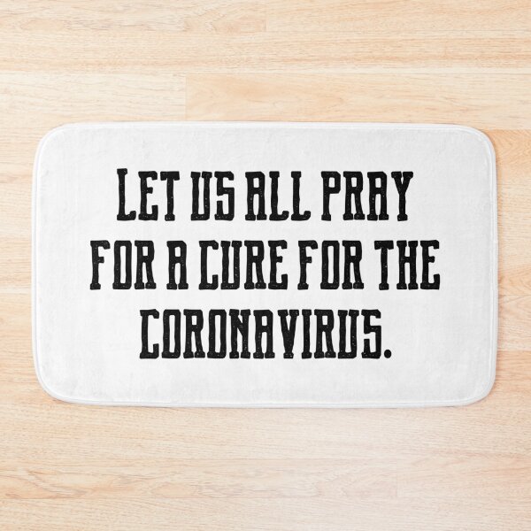 Item preview, let us all pray for a cure for the coronavirus designed and sold by motivation4you.