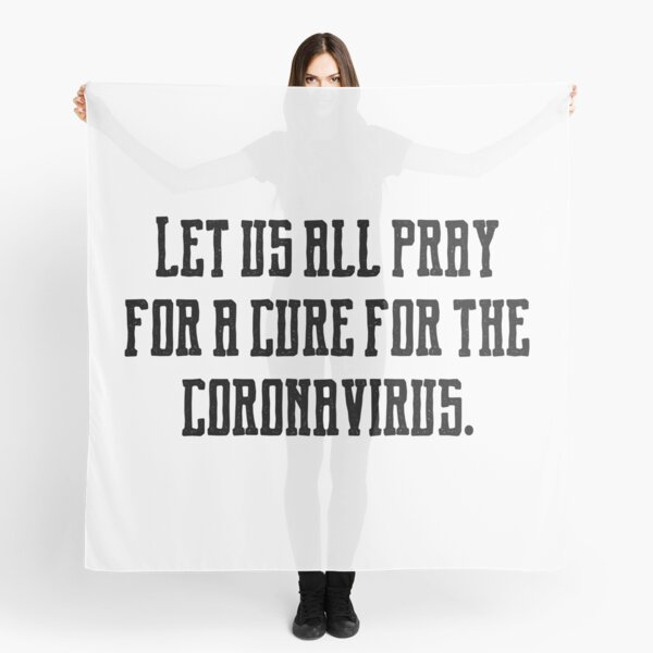 Item preview, let us all pray for a cure for the coronavirus designed and sold by motivation4you.