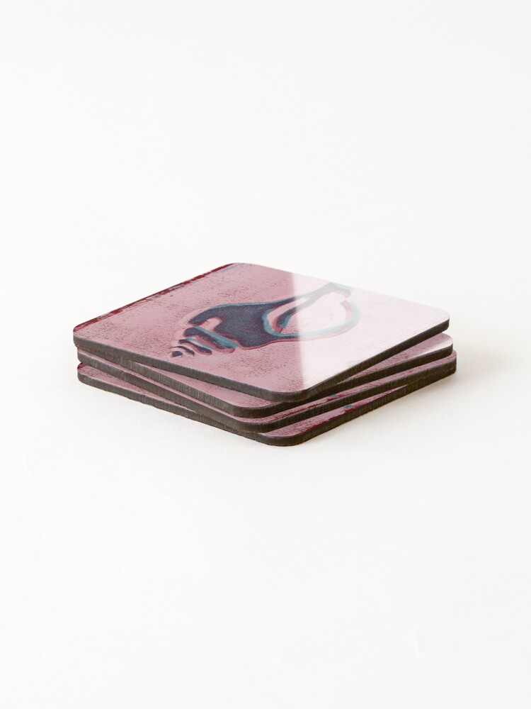 Thumbnail 4 of 5, Coasters (Set of 4), Sea Shell designed and sold by EplusCStudio.