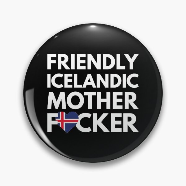 Item preview, Friendly Icelandic MF Mother Focker Iceland designed and sold by HelloFromAja.