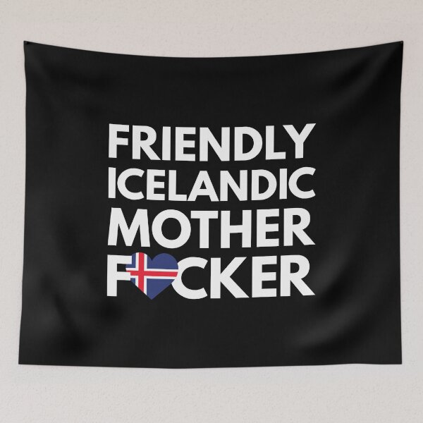 Item preview, Friendly Icelandic MF Mother Focker Iceland designed and sold by HelloFromAja.