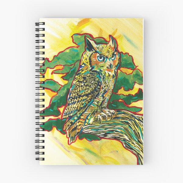 Item preview, Perched Owl designed and sold by KikiLeFont.