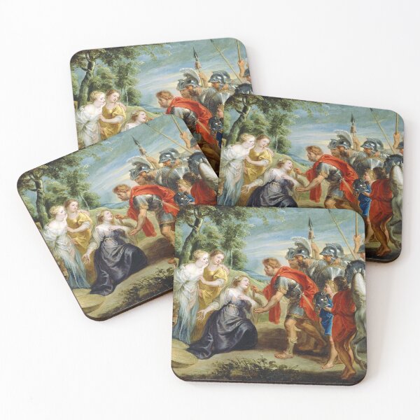 Item preview, David Meeting Abigail by Peter Paul Rubens (c 1620) designed and sold by allhistory.