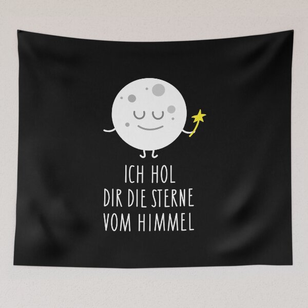 Artikelvorschau, Romantischer Mond für Verliebte entworfen und verkauft von spontania.
