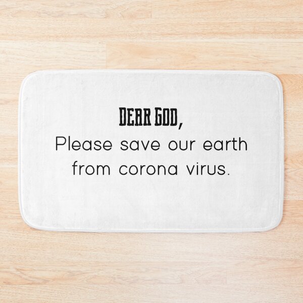 Item preview, dear god, please save our earth from coronavirus designed and sold by motivation4you.