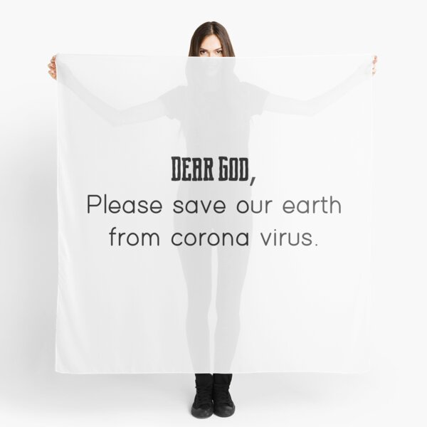 Item preview, dear god, please save our earth from coronavirus designed and sold by motivation4you.