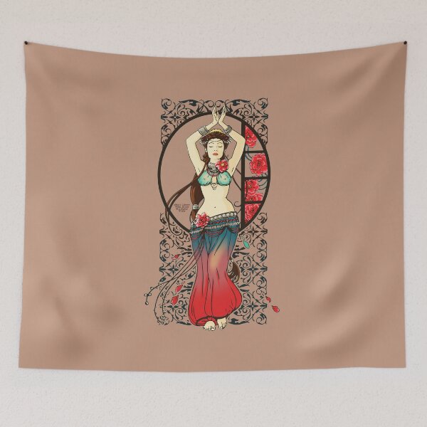 Item preview, Tribal fusion bellydancer designed and sold by Anna R. Carrino.