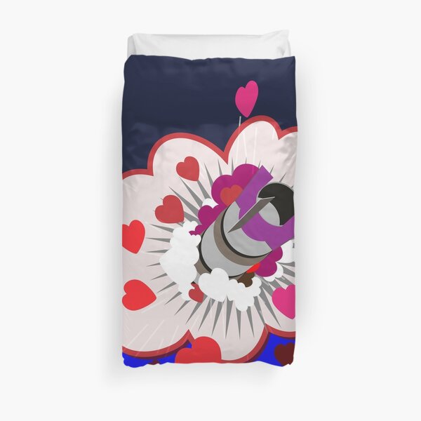 Love Bomb Duvet Cover