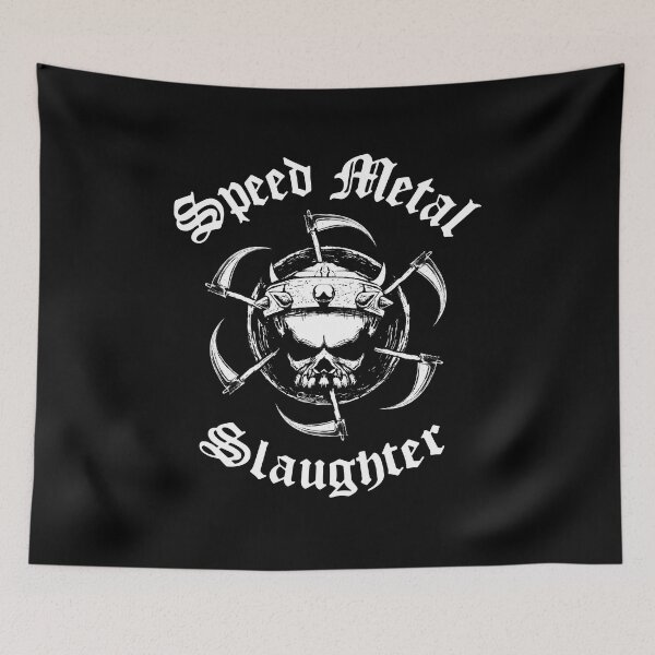 Item preview, Speed Metal Slaughter  designed and sold by OldschoolCrew.