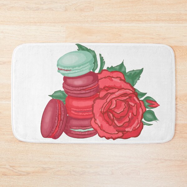 Item preview, macaroons and roses designed and sold by AvotArt.