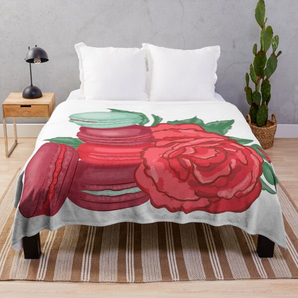 Item preview, macaroons and roses designed and sold by AvotArt.