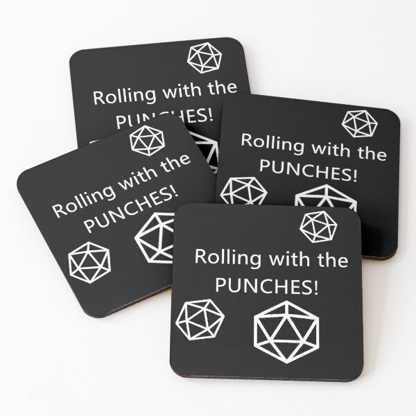 Item preview, Roll With the Punches designed and sold by NerdGirlDesigns.