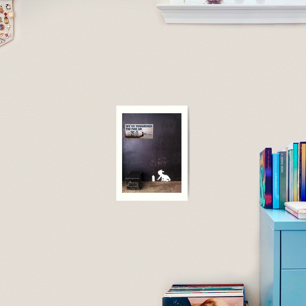 "Spray Can Baby 2" Art Print