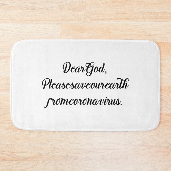 Item preview, dear god, please save our earth from coronavirus designed and sold by motivation4you.