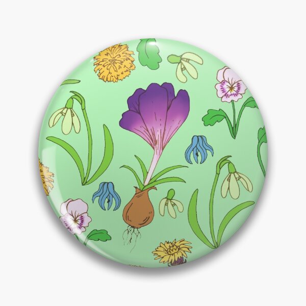 Item preview, Flores de primavera, patrón repetitivo designed and sold by Howlites.