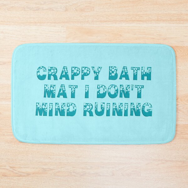 Item preview, Crappy bath mat 5 designed and sold by joshuayule.