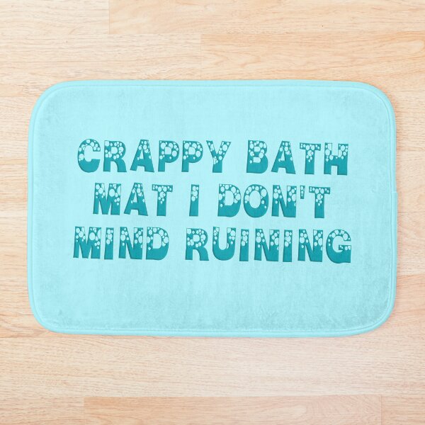 Item preview, Crappy bath mat 5 designed and sold by joshuayule.
