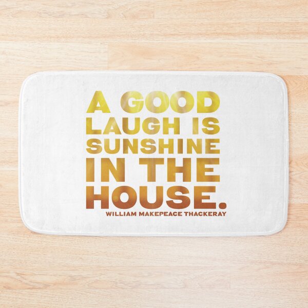 Item preview, Sunshine Thackeray Quote Typographical Design designed and sold by fatchairprint.