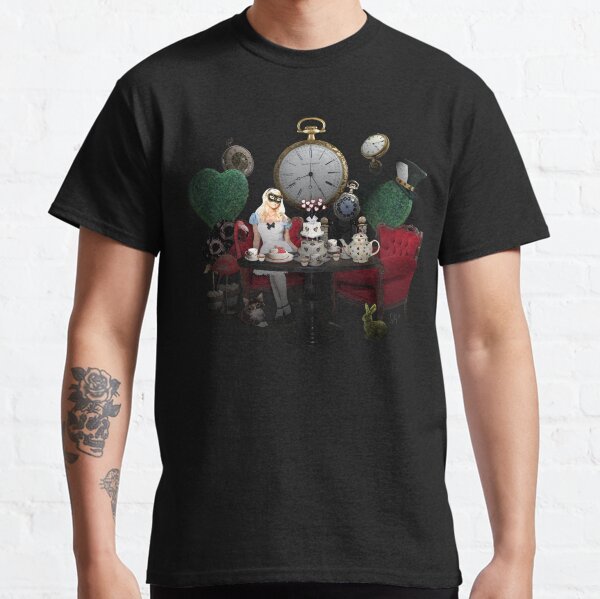 Alice In Wonderland Collage Classic T-Shirt