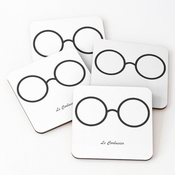 Item preview, LeCorbusier Glasses art designed and sold by architrendzteam.