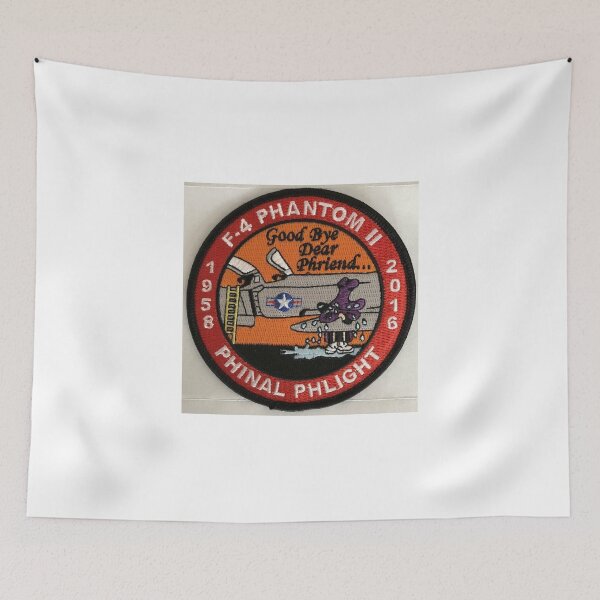 Item preview, USAF F-4 Phantom II Phinal Phlight Commemorative Sticker designed and sold by MilitaryPlus.