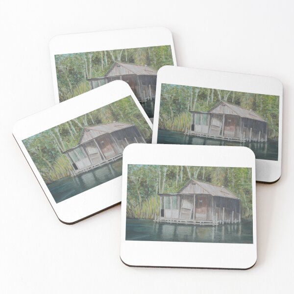 Item preview, River House by Dolores Murawski designed and sold by CreativeClayArt.