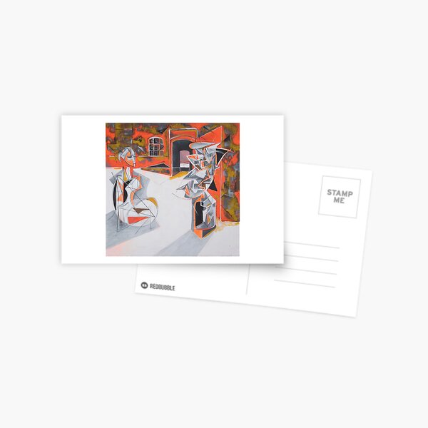 Wintereinsperrung Postkarte
