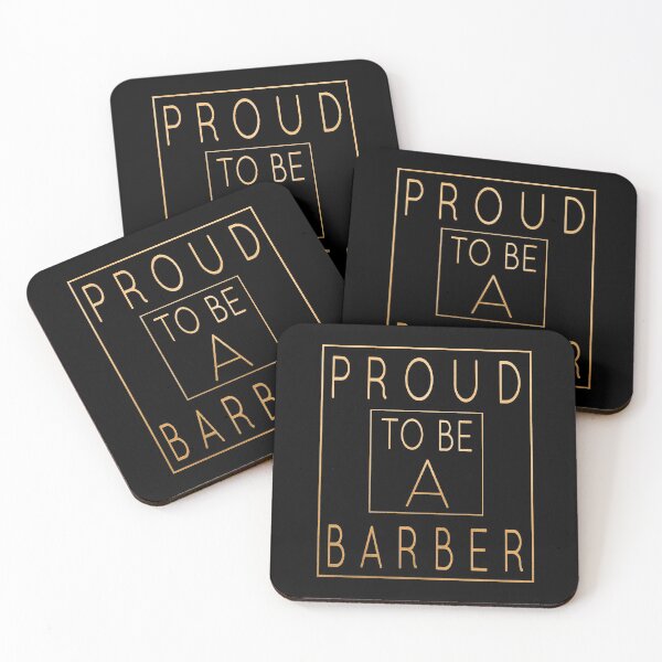 Item preview, Proud To Be A Barber - Funny Hair Stylist graphic designed and sold by Grabitees.