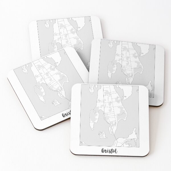 Item preview, Bristol Map designed and sold by Haley Woods.