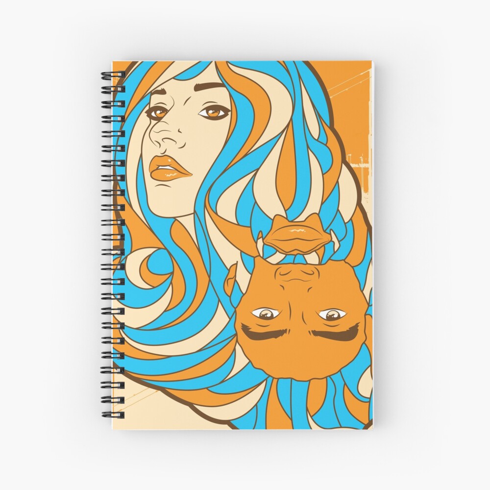 SF1 meetup poster Spiral Notebook
